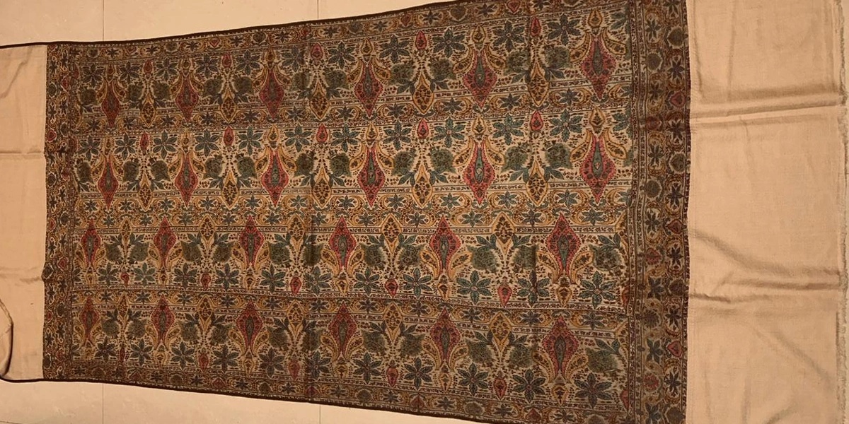 Jamawar Shawl Close-up Detail