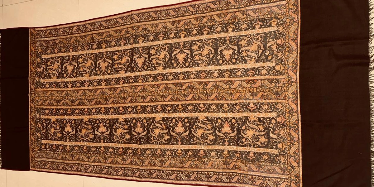 Intricate Jamawar Pattern