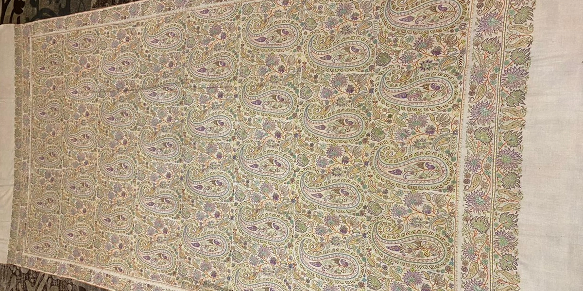 Intricate Jamawar Pattern