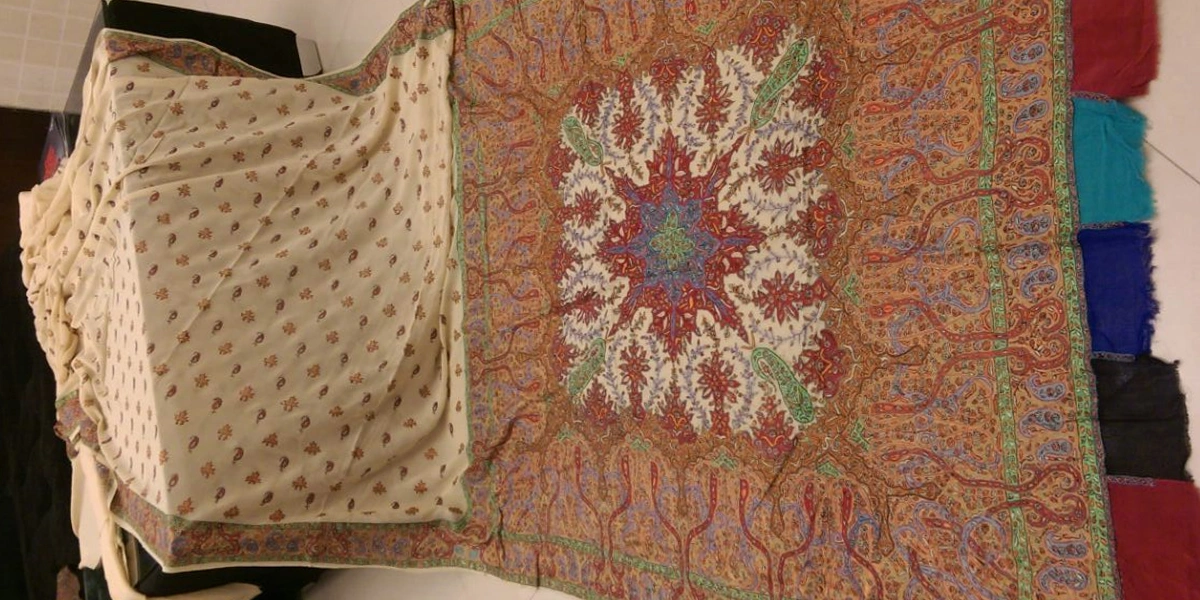 Intricate Jamawar Pattern